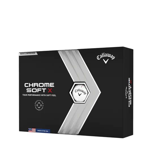 Callaway Chrome Softx Logo Golf Balls