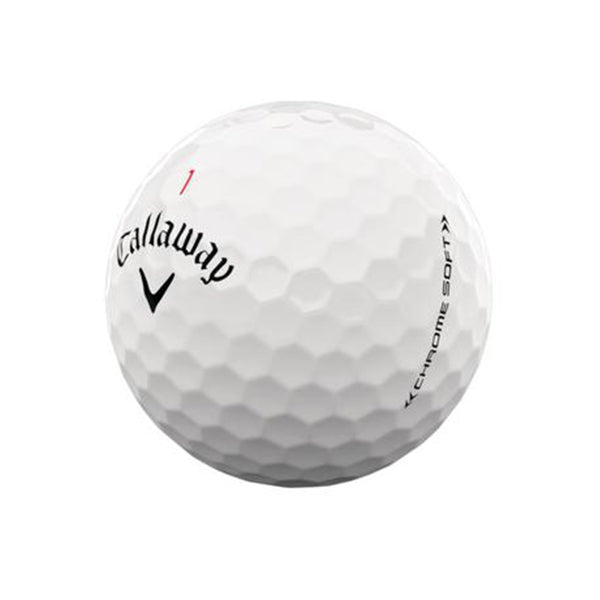 <tc>Balles de golf avec logo Callaway Chrome Soft</tc>