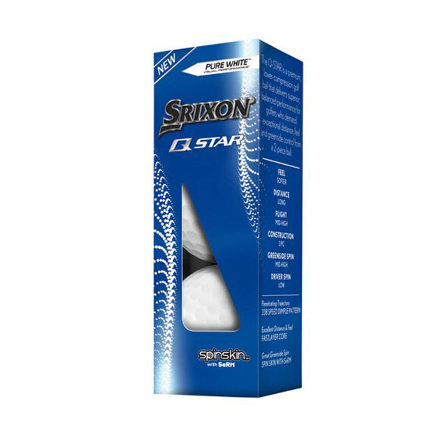 Balles de golf avec logo Srixon Q-Star