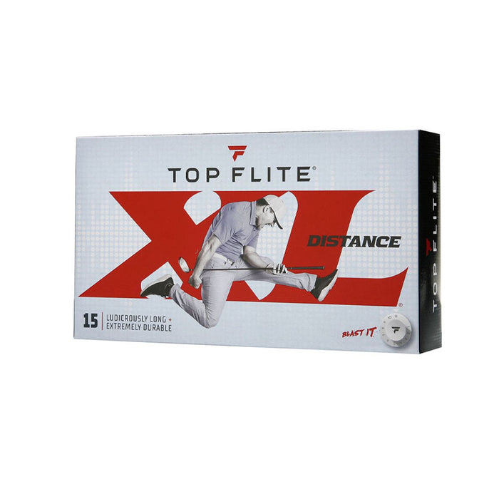 Balles de golf avec logo Top Flite XL - Paquet de 15