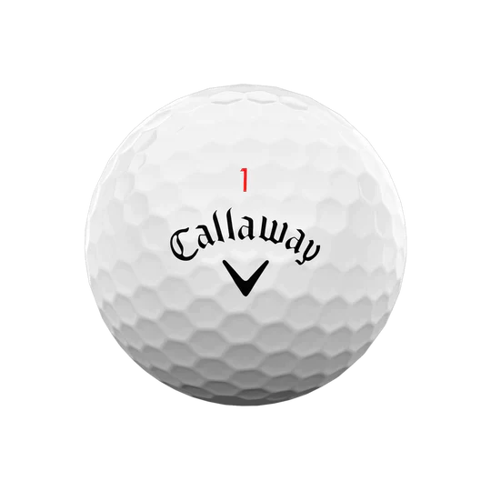 <tc>Balles de golf avec logo Callaway Chrome SoftX</tc>